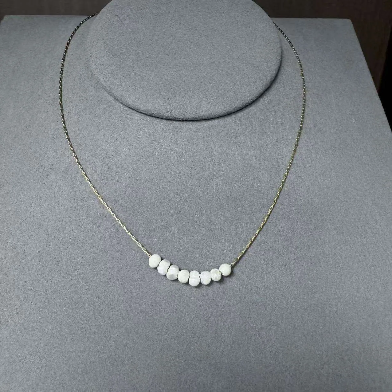 Wedding Fine Designer Inspired Fancy Jewellery for Ladies Imitation Pearls Simplicity Daily Costume Necklace view 3